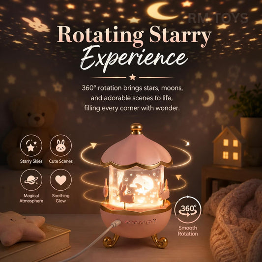 Bunny Bluetooth Speaker Night Lamp with LED Fairy Lights