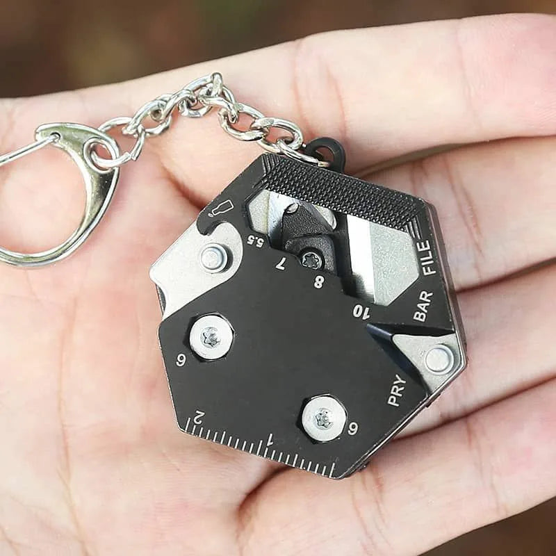 3-in-1 Multi-Function Keychain Bottle & Can Opener