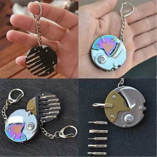 3-in-1 Multi-Function Keychain Bottle & Can Opener