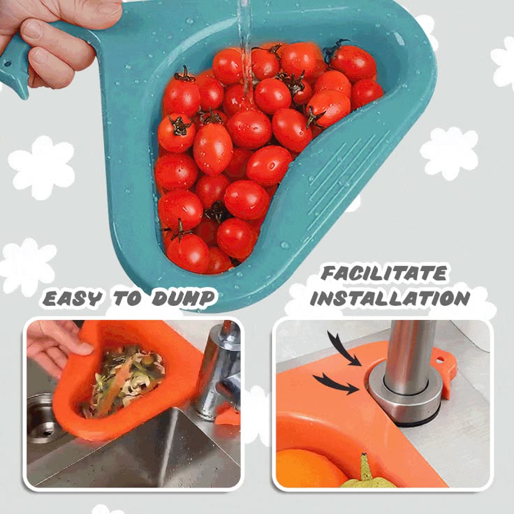 Kitchen Sink Drain Strainer Basket – Pack of 2