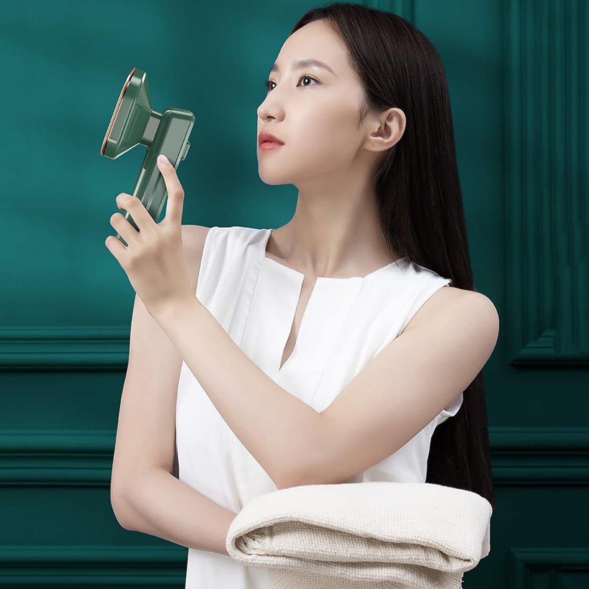 Portable Mini Steam Iron for Clothes | Handheld Garment Steamer | Travel Iron