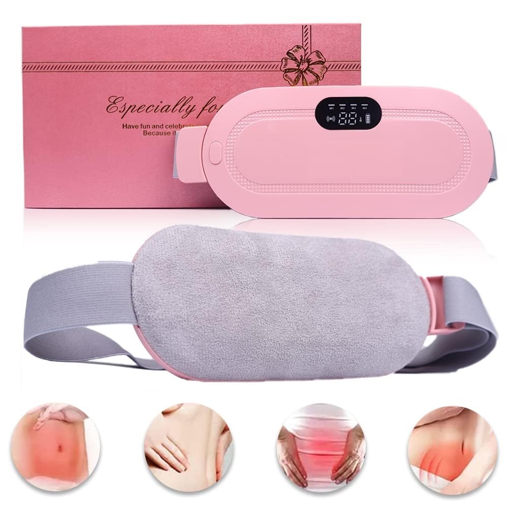 Portable Cordless Heating Pad for Period Comfort