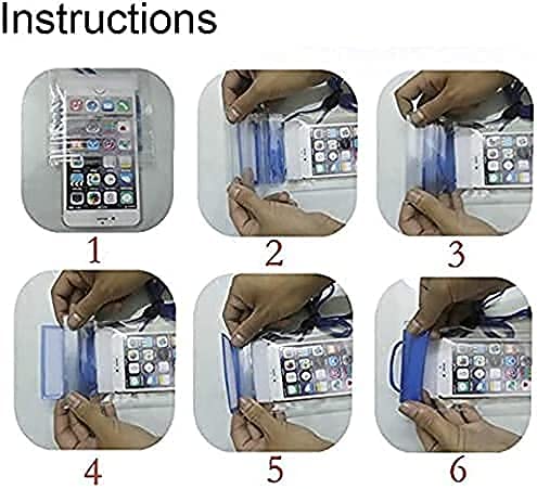 Waterproof Mobile Phone Pouch with Secure Lock – Pack of 2