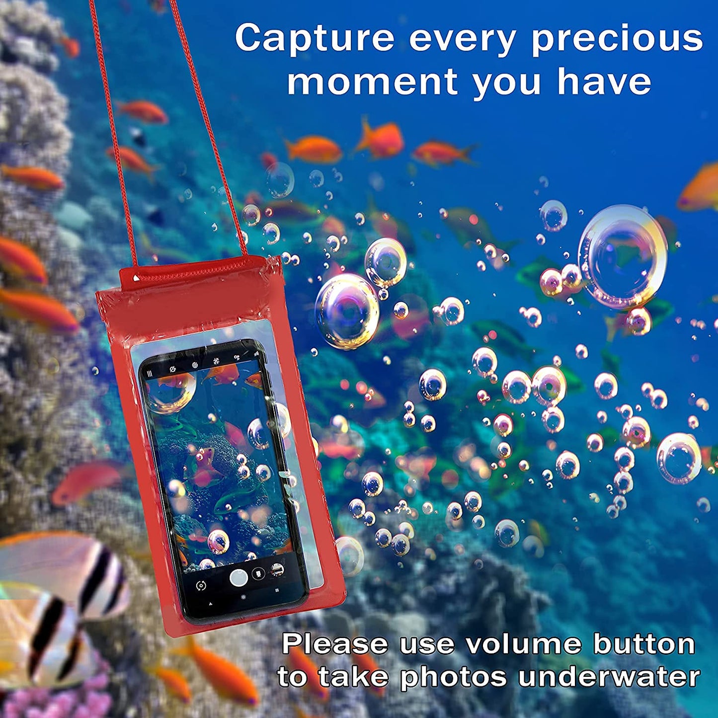 Waterproof Mobile Phone Pouch with Secure Lock – Pack of 2