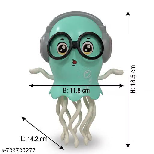 Interactive Dancing Jellyfish/Octopus Toy – Pink